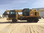 Side of used Excavator